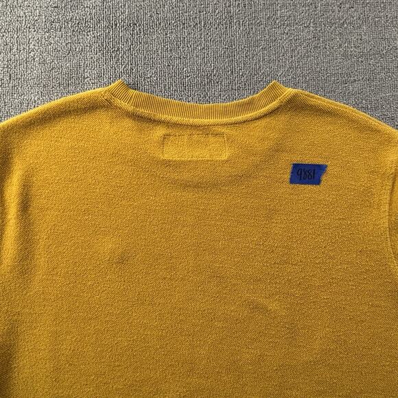 Dutch Bros Sweater Adult Large Yellow Long Sleeve Casual Coffee Men's - Picture 13 of 14